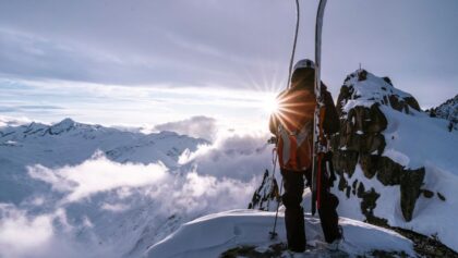 crète vide montagne