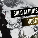Alpinisme en solitaire dans les Vosges (free solo)