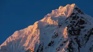 Coucher de soleil au Népal - Himalaya