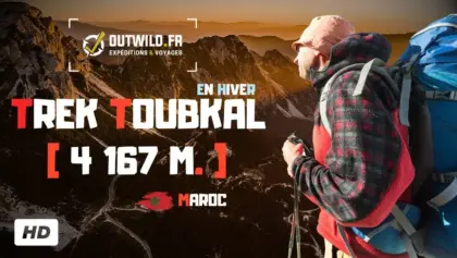 Trek Toubkal en hiver – sommet du Maroc et d’Afrique du Nord