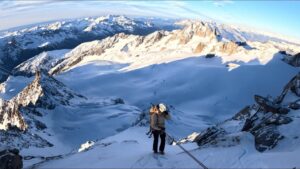 Alpinisme hivernale à Chamonix : conquérir le Chardonnet