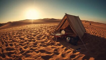 Astuces pour camper en autonomie dans le désert marocain