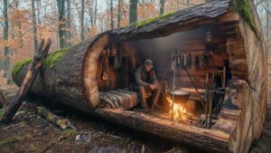 Comment construire un abri de bushcraft discret