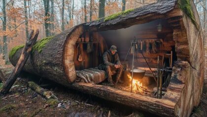 Comment construire un abri de bushcraft discret