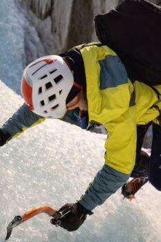 Comment descendre en cascade de glace sans corde