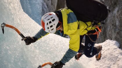 Comment descendre en cascade de glace sans corde