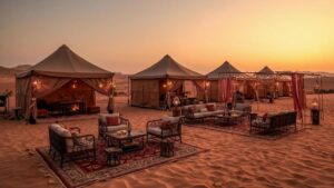 Glamping et expériences de luxe dans le désert marocain