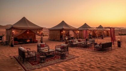 Glamping et expériences de luxe dans le désert marocain