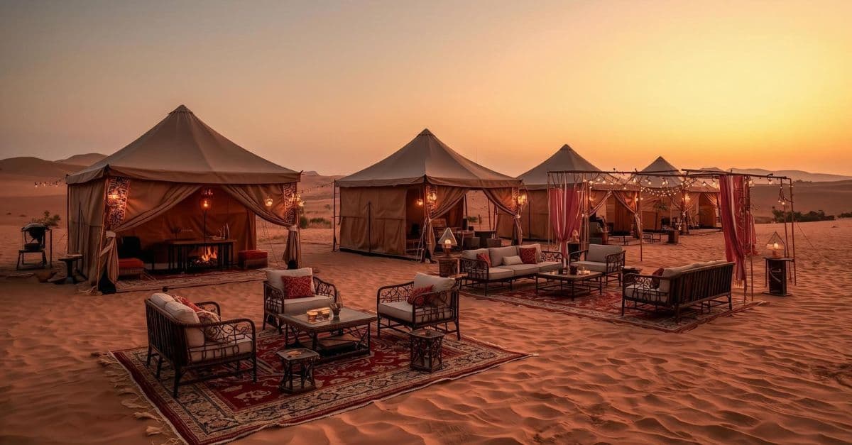 Glamping et expériences de luxe dans le désert marocain