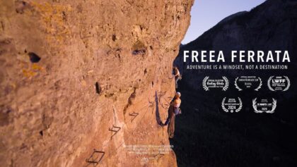 La via ferrata de Telluride dans le Colorado - États-Unis