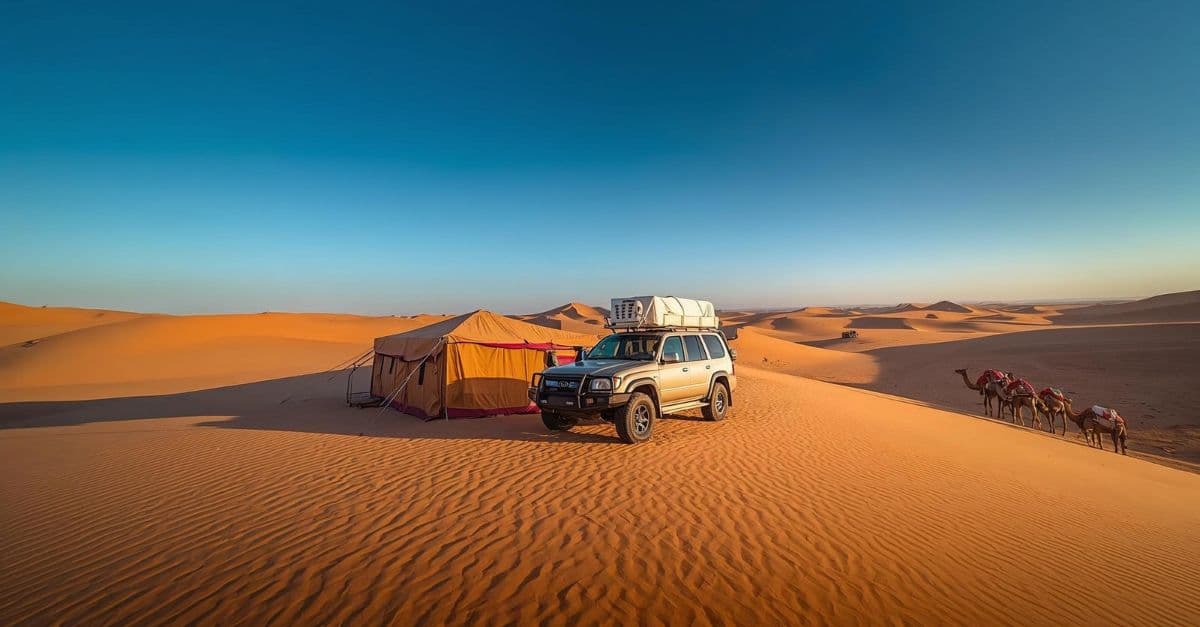 Road trip et camping au Maroc : itinéraire recommandé