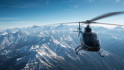 Survol de l'Everest en hélicoptère - Himalaya
