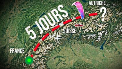 Traverser les Alpes en parapente : le film