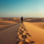 Trek aventure : traversée du désert marocain à pied