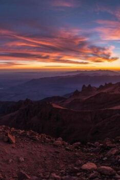 Trekking au M’Goun : panorama et bivouac