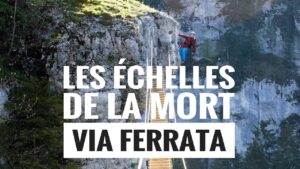 Via Ferrata des echelles de la mort dans le Jura