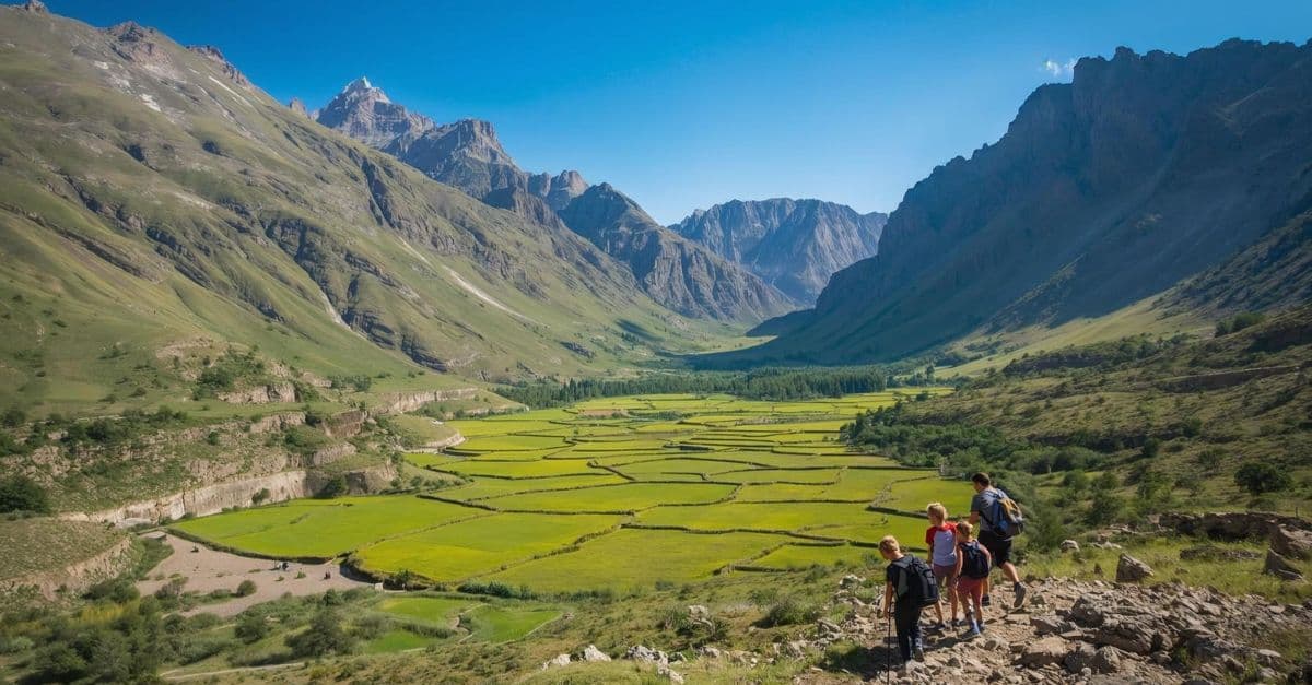 Voyage nature en famille : oasis et montagnes