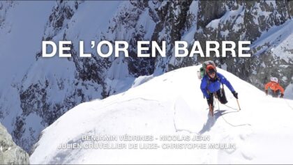 face sud de la Barre des Écrins avec Benjamin Védrines
