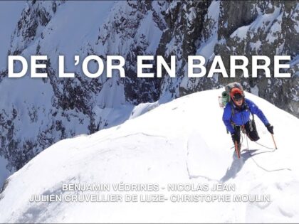 face sud de la Barre des Écrins avec Benjamin Védrines