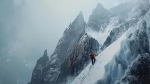 Accident en montagne : dévissage en alpinisme