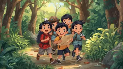 Comment motiver ses enfants à marcher en forêt ?