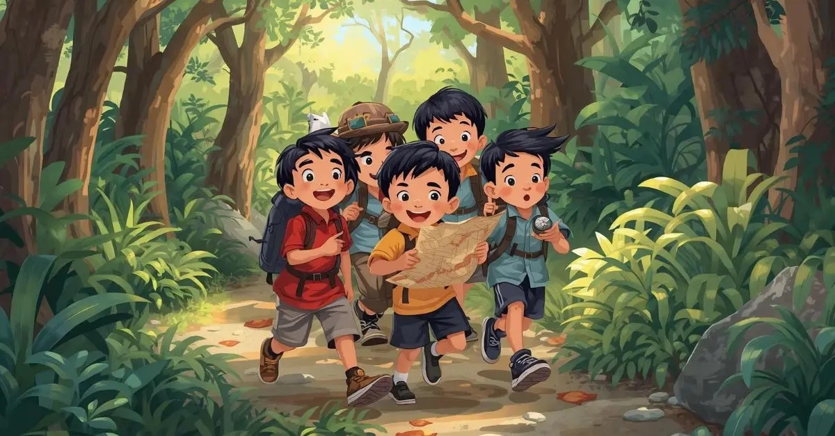 Comment motiver ses enfants à marcher en forêt ?