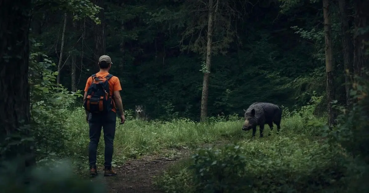 Comment réagir face à un sanglier ou un loup en randonnée ?