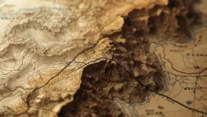 Comprendre les courbes de niveau sur une carte IGN