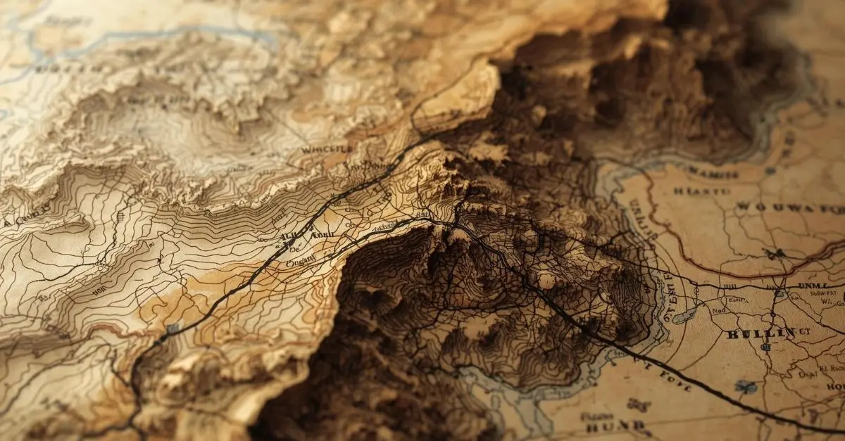 Comprendre les courbes de niveau sur une carte IGN