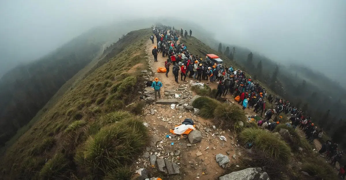 L'impact du tourisme de masse sur les sentiers célèbres