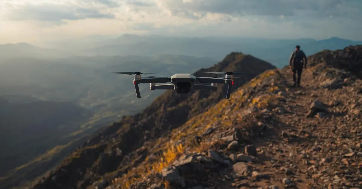 Quel drone choisir pour filmer ses randonnées en montagne ?