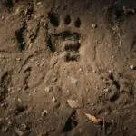 Guide visuel pour reconnaître les empreintes d'animaux sauvages en France dans la boue et la neige.