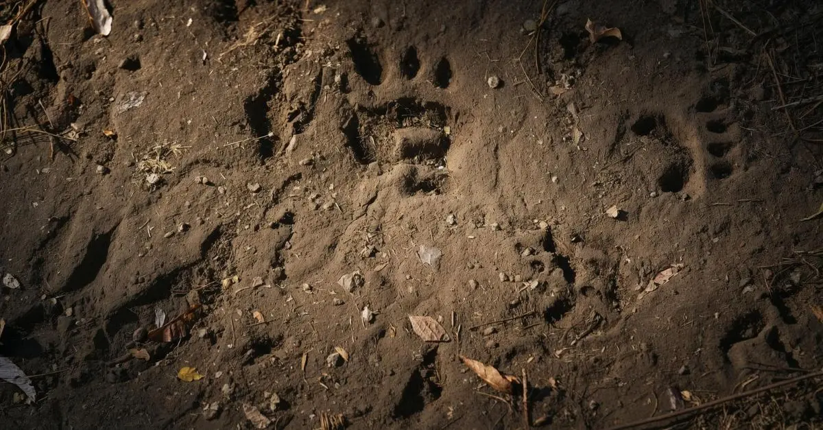 Guide visuel pour reconnaître les empreintes d'animaux sauvages en France dans la boue et la neige.