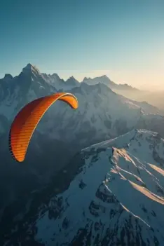 Vol libre et exploration alpine en parapente