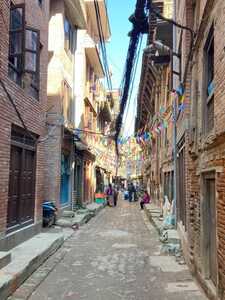 rue Bhaktapur voyage