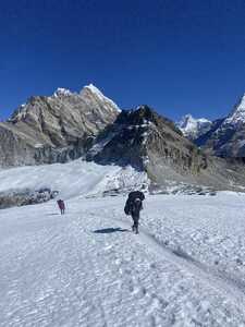 Photos du camp base du Mera Peak au Népal Photos du camp base du Mera Peak au Népal