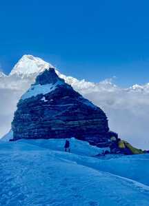 sommet Photos du camp de base du Mera Peak au Népal sommet Photos du camp de base du Mera Peak au Népal
