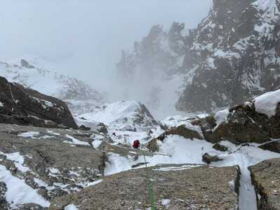 Jottnar Aiguille Midi alpiniste