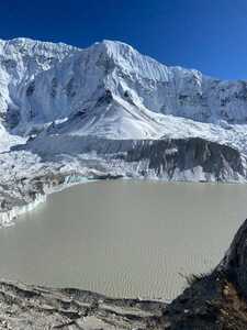 lac island Peak glace