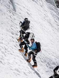 alpinisme cascade de glace du Khumbu