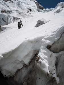 cascade de glace du Khumbu np